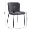 Stoelen Lisa Bouclé