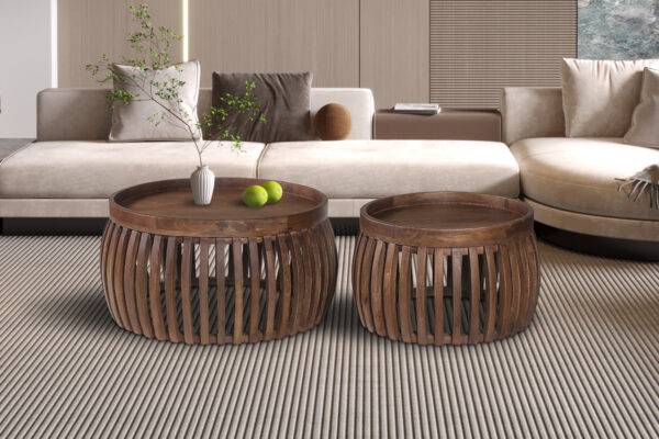 Rousseau 3326-1 Salontafel Table Basse Corry 1 Salontafel Corry Set van 2