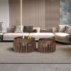 Rousseau 3326-1 Salontafel Table Basse Corry 2 Salontafel Corry Set van 2