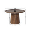 Salontafel Jules 65x40 cm