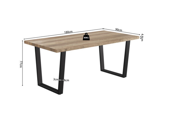 Tafel Armin 180cm