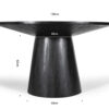 Tafel Tommy 130 cm Rond
