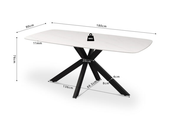 Tafel Apollo wit