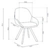 Rousseau 9415-15 stoel chaise Jan 6 Stoelen Jan