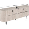 Dressoir Lagos 200cm