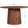 Tafel Miguel rond 130cm