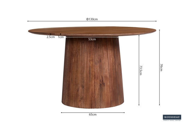 Tafel Miguel rond 130cm