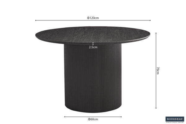 Tafel Lagos rond 120cm