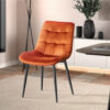 Stoelen Juta in Fluweel