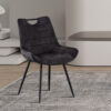 Stoelen Nina in fluweel