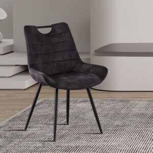 Stoelen Nina in fluweel