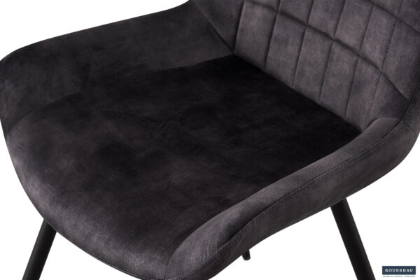 Stoelen Nina in fluweel