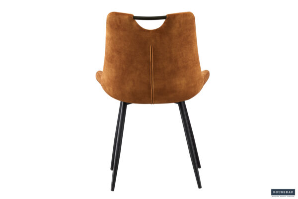 Stoelen Nina in fluweel