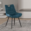 Stoelen Nina in fluweel