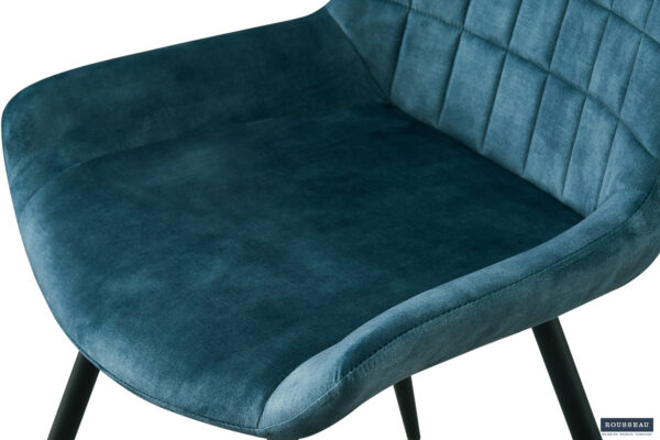 Stoelen Nina in fluweel