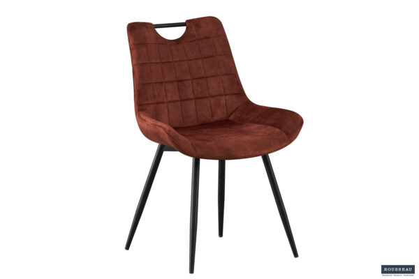 Stoelen Nina in fluweel
