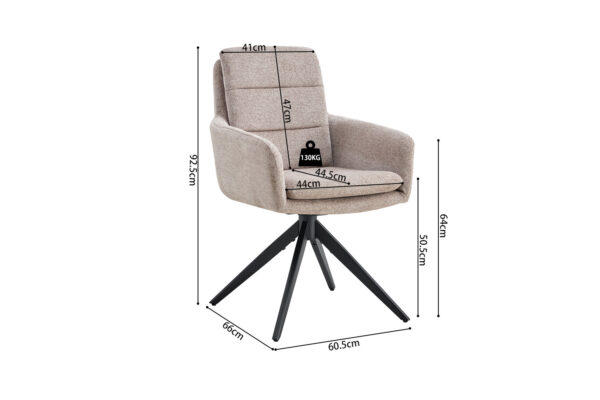 Stoelen Lisold Draaibaar