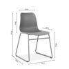Rousseau 9045-3 stoel chaise Marie 6 Stoelen Marie