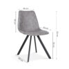 Rousseau 9602-3 stoel chaise Emma 7 Stoelen Emma