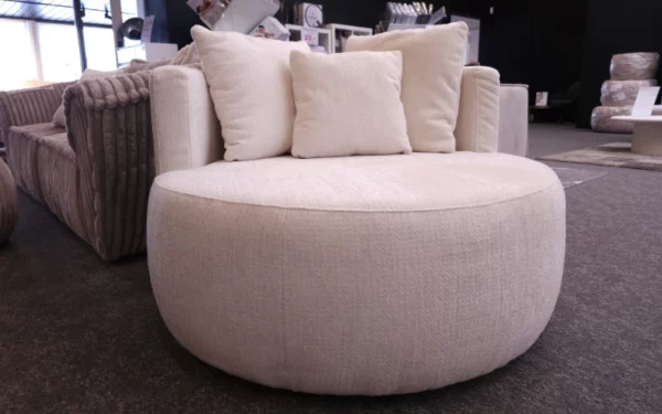 Loveseat Duana Artico Pearl