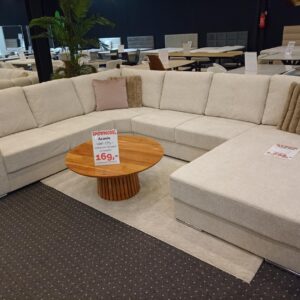 Hoeksalon Eris U Beige