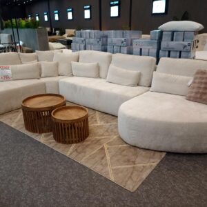 Grote U-Hoeksalon Nova Beige