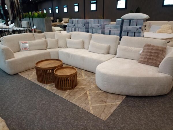 Grote U-Hoeksalon Nova Beige