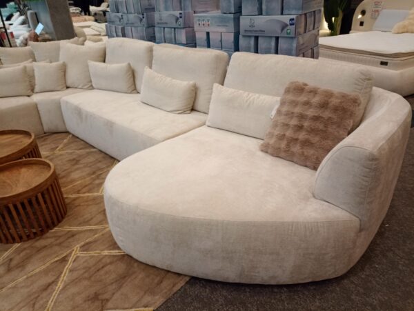 Grote U-Hoeksalon Nova Beige