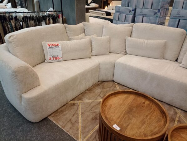 Grote U-Hoeksalon Nova Beige