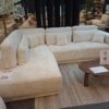 Hoeksalon Vigo bouclé Beige