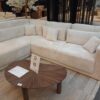 Hoeksalon Vigo bouclé Beige