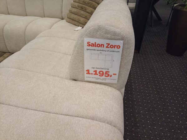 Hoeksalon Zoro Beige